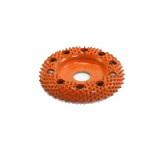 Saburrtooth® 50mm (2") Frässcheibe, gewölbt, gelocht, sehr grob