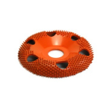 Saburrtooth 100mm (4") Frässcheibe, eben, gelocht, sehr grob