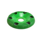 Saburrtooth 100mm (4") Frässcheibe, gewölbt, gelocht, grob