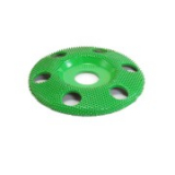 Saburrtooth 100mm (4") Frässcheibe, eben, gelocht, grob