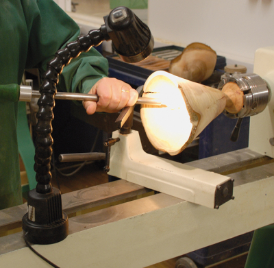 Schwanenhalslampe Halogen Ausführung