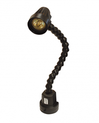 Schwanenhalslampe Halogen Ausführung
